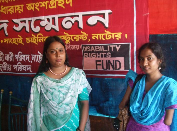 Members from the National Council of Disabled Women in Bangladesh