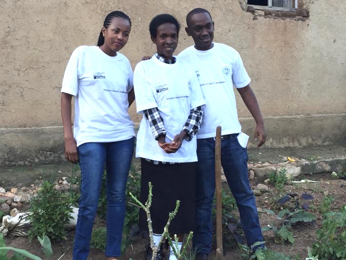 Mukandoli Seraphine and family, Rwanda