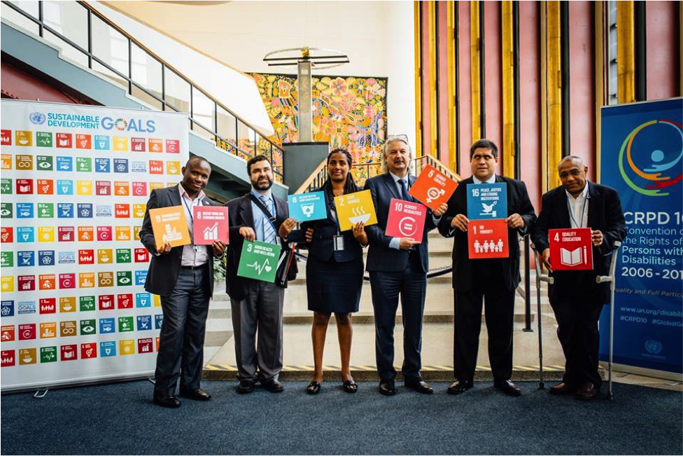 At the UN: Ambrose Murangira, Mohamed Loutfy, Yetnebersh Nigussie, Colin Allen, José Maria Viera, Abdulmajid Makni