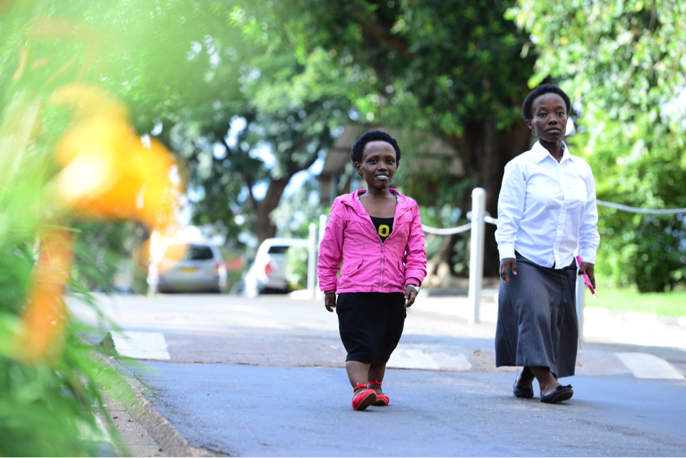 Appoline Buntubwimana and Honorine Tuyishimire