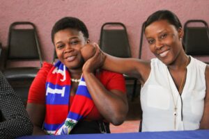 Two Haitian women